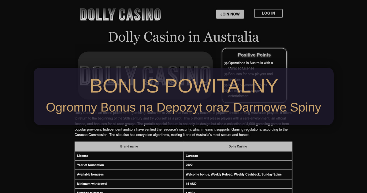 Poznaj świat Dolly Casino